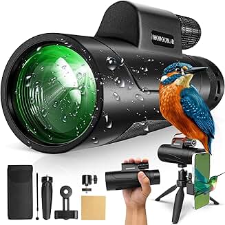 High Powered 80x100 Monocular for Bird Watching and Outdoors