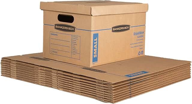 Small Classic Moving Box Pack with Handles