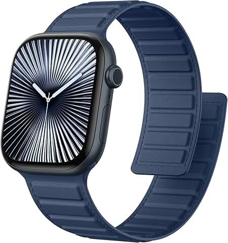Soft Fabric Magnetic Watch Band for Men and Women