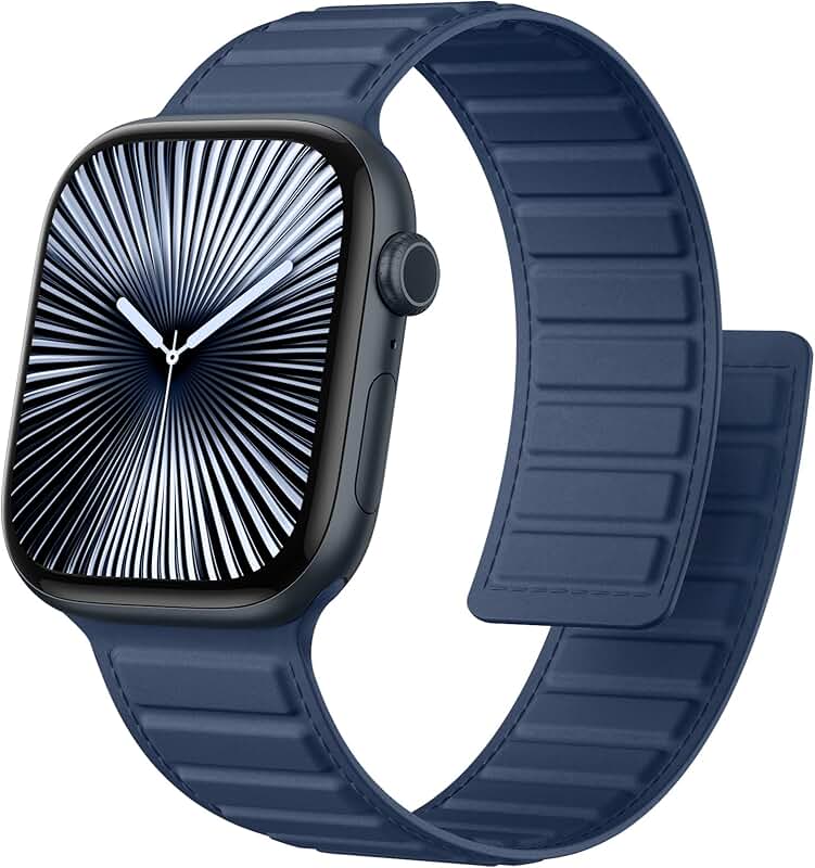 Soft Fabric Magnetic Watch Band for Men and Women