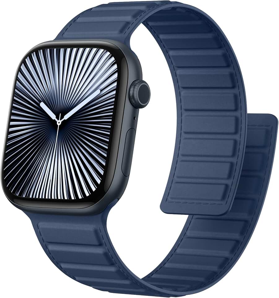 Soft Fabric Magnetic Watch Band for Men and Women