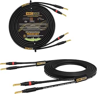 30-Foot High Purity OFC Speaker Cable Pair