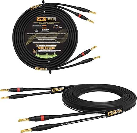 30-Foot High Purity OFC Speaker Cable Pair