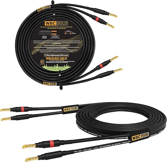 30-Foot High Purity OFC Speaker Cable Pair