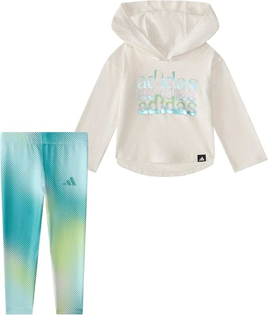 Baby Girls' Long Sleeve Hoodie and Leggings Set