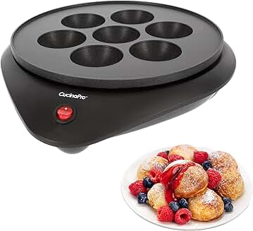 Electric Non-stick Ebelskiver and Takoyaki Maker