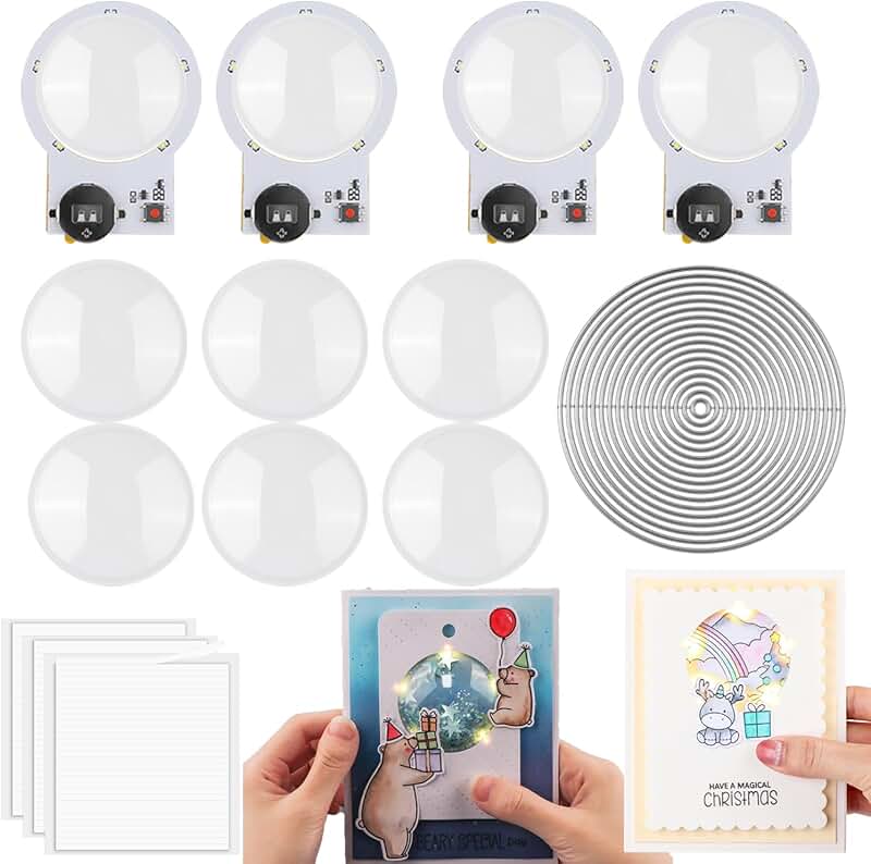 31-piece 3D Shaker Domes and Circle Metal Dies Set