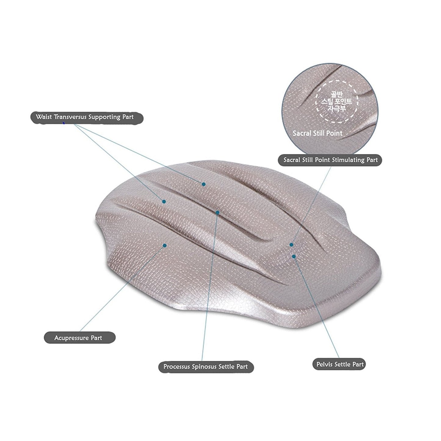 Kanuda Sacral Still Point Lowback Nap, Waist Nap