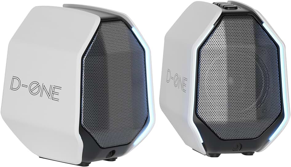Desktop Computer Speakers with Bluetooth and RGB Lights