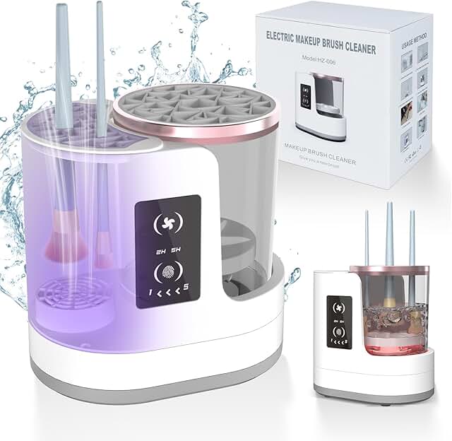 3-in-1 Electric Makeup Brush Cleaner and Dryer