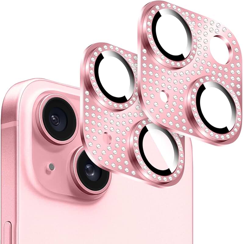 2-Pack Bling Diamond Camera Lens Protectors for iPhone 11