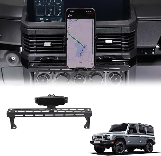 Car Phone and Walkie Talkie Mount for Grenadier 2020-2024