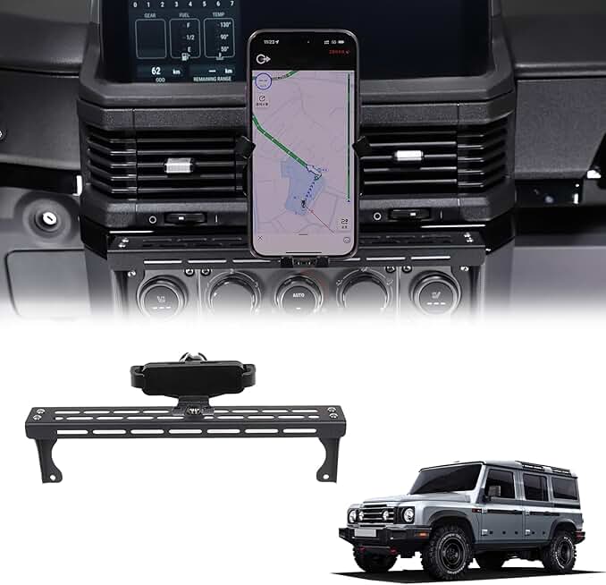 Car Phone and Walkie Talkie Mount for Grenadier 2020-2024
