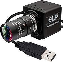 8MP USB Camera with Manual Zoom and Focus