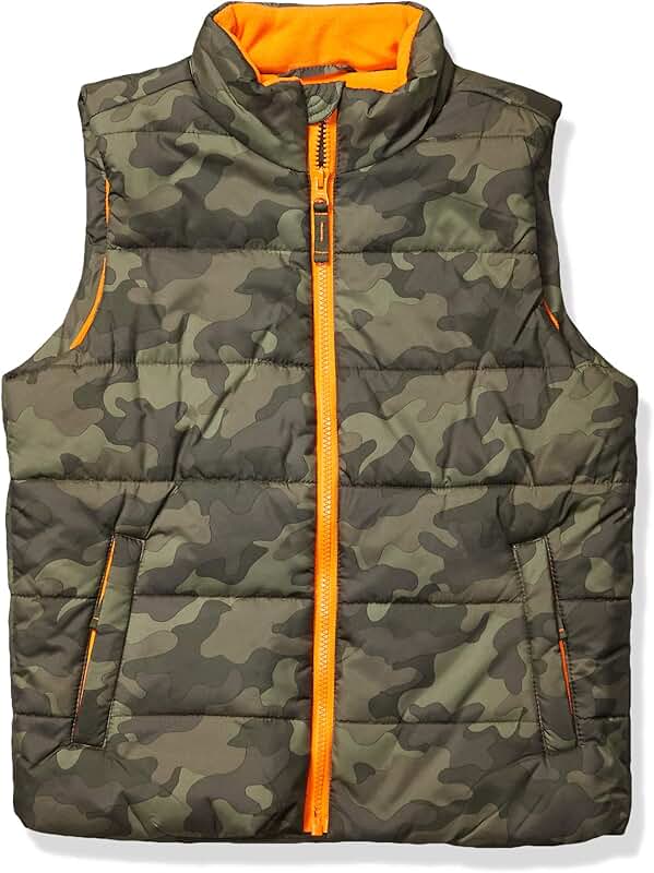 Heavyweight Puffer Vest for Boys and Toddlers