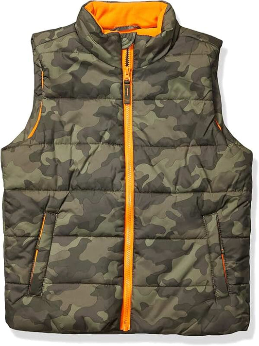 Heavyweight Puffer Vest for Boys and Toddlers