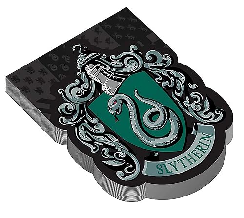 Multi-colored Slytherin Crest Memo Pad, 3"
