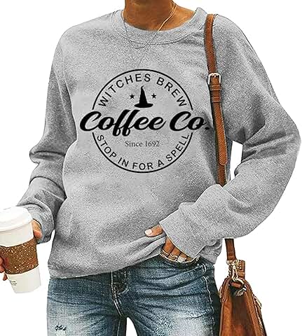 Women’s Halloween Witches Brew Long Sleeve Sweatshirt