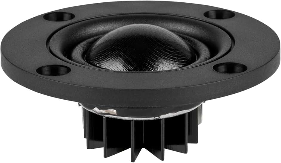 1-inch soft dome neodymium tweeter