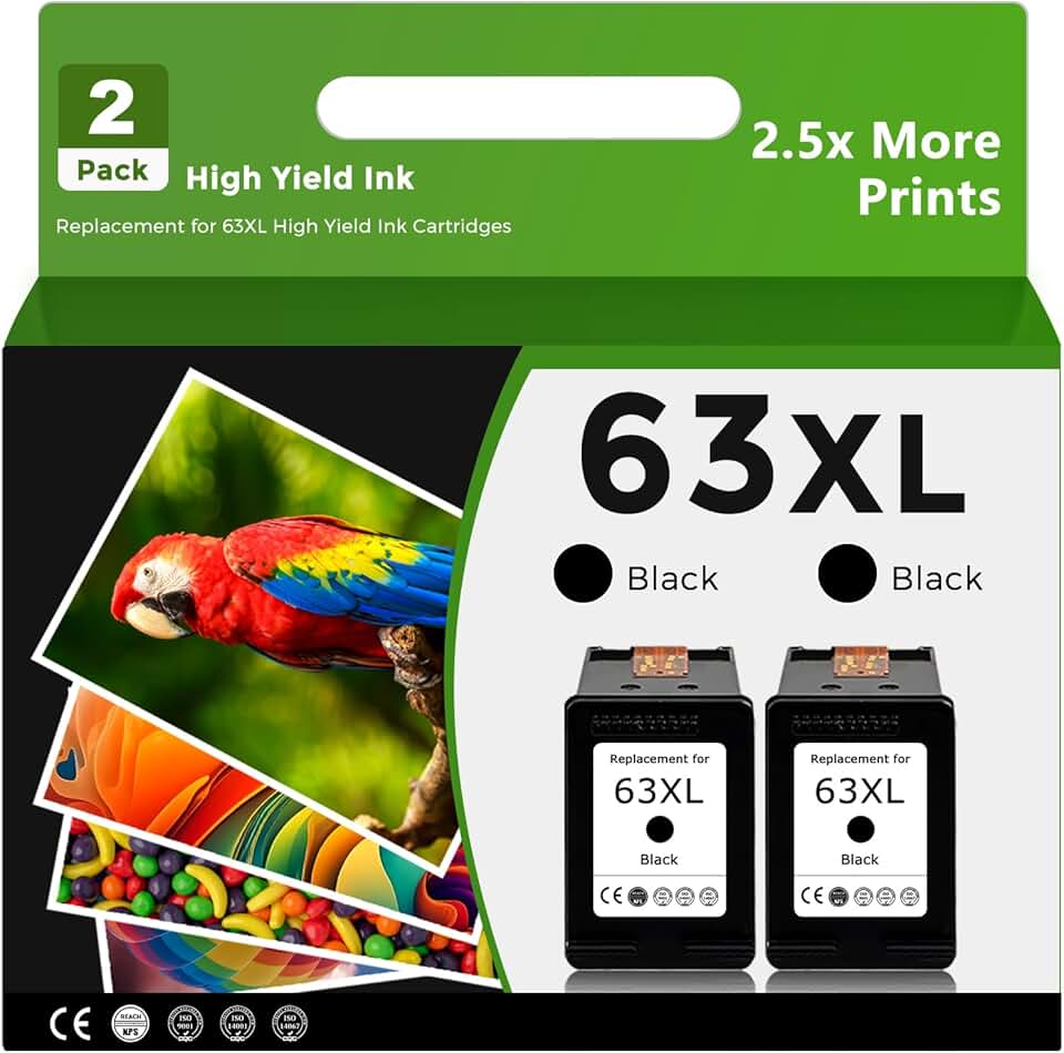 Black Ink Cartridge Replacement Pack