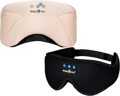 Wireless Sleep Headphones with Washable Eye Mask