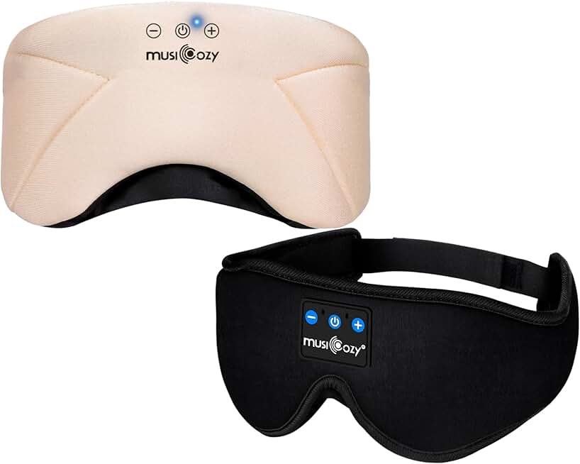 Wireless Sleep Headphones with Washable Eye Mask