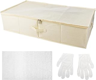 Large Wedding Dress Storage Box with Tissue Paper and Gloves
