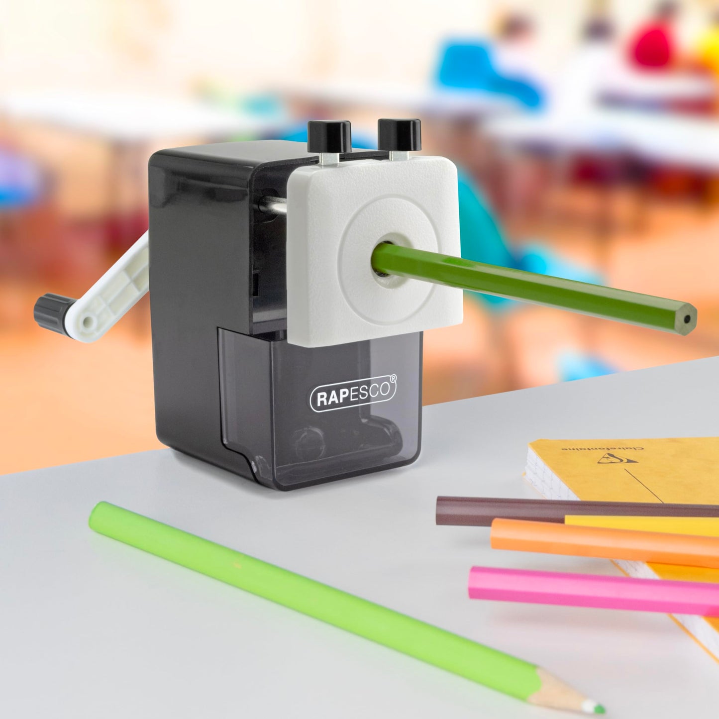 Desk Top Pencil Sharpener, Black