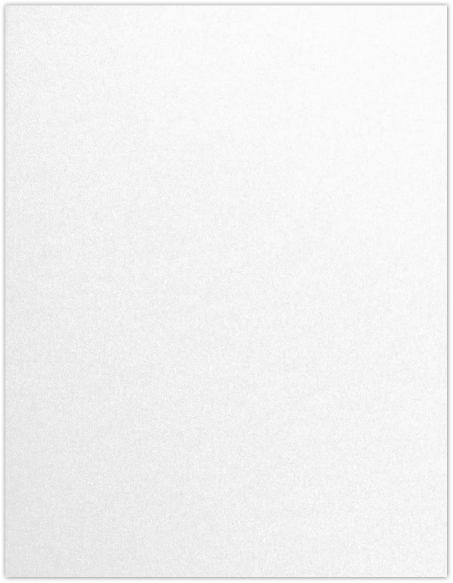 8.5" x 11" Crystal Metallic Cardstock, 250 sheets