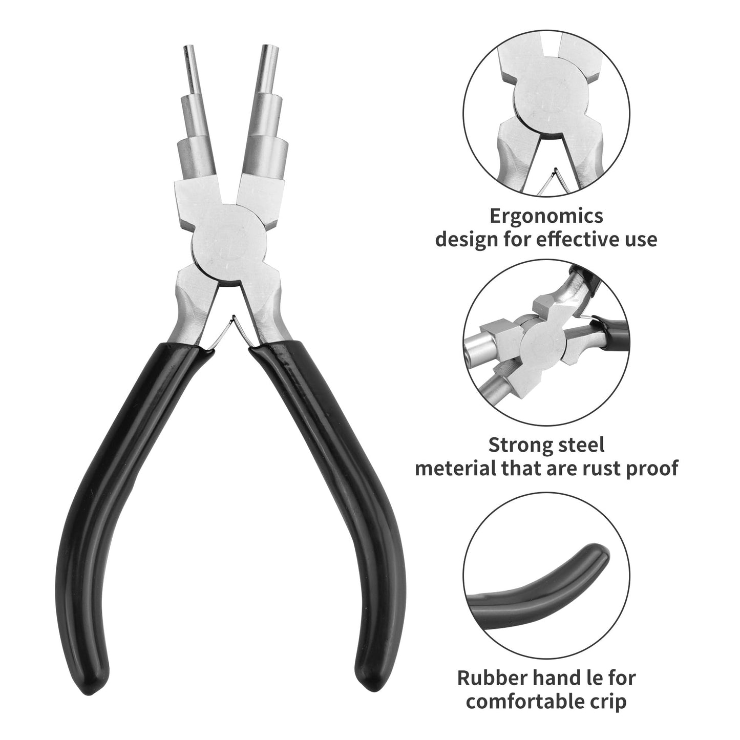 8-Piece Jewelry Making Tools Set for DIY Crafting