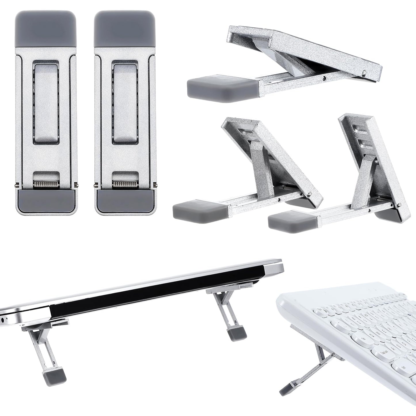 Portable Adjustable Laptop and Keyboard Stand