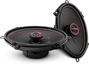 5x7 2-Way Coaxial Car Speakers, 150W, 4 Ohm, Pair