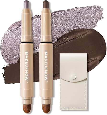 Cream Waterproof Eyeshadow Stick Set with Brightener