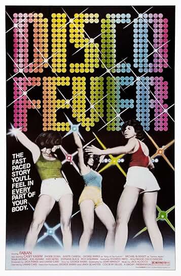 Disco Fever Movie Poster, 11 x 17