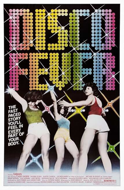 Disco Fever Movie Poster, 11 x 17