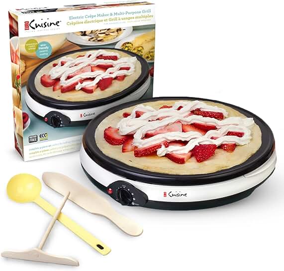 12-Inch Electric Crepe and Pancake Maker