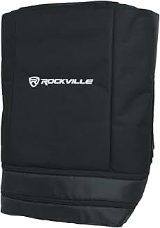 12" PA Speaker Cover with Handles and Rainproof Fabric