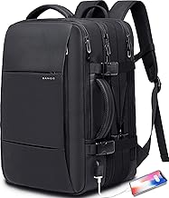 35L Water-Resistant Travel Backpack with Laptop Compartment