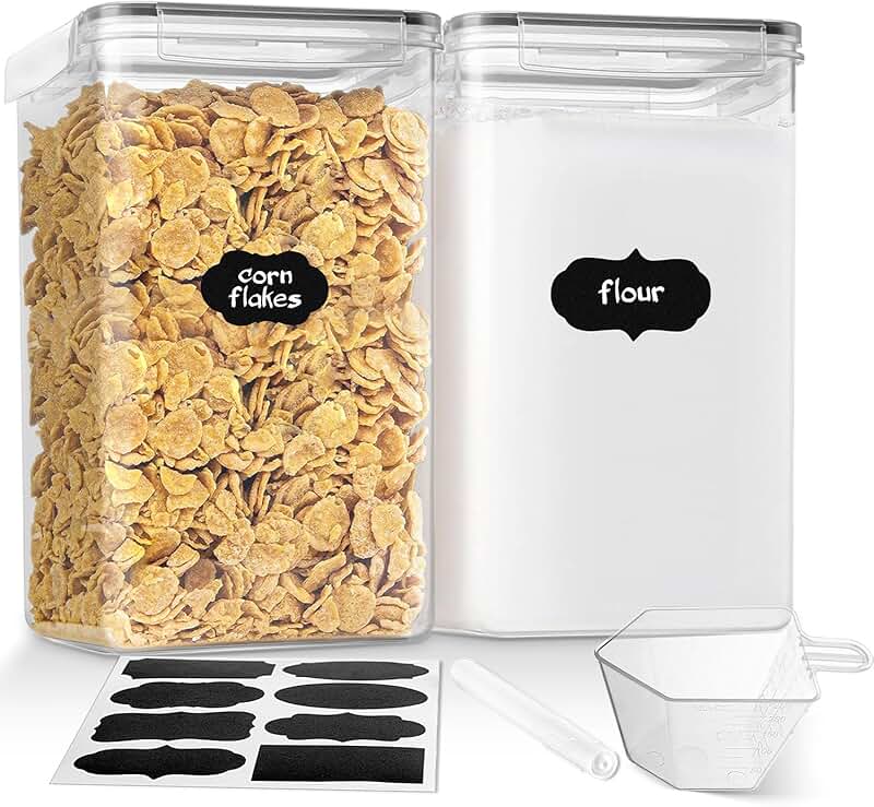 Silicone Reusable Storage Bags, 2 Pack, Cream