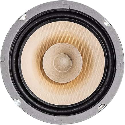 Pair of 6.5 Inch Full Range Speaker Units for DIY Audio