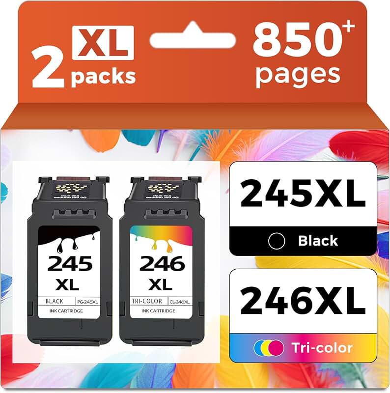 245XL and 246XL Ink Cartridge Combo Pack