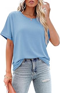 Women's Loose Fit Short Sleeve Summer T-Shirt