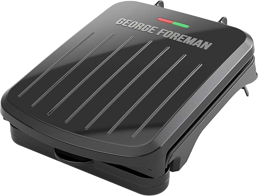 Indoor electric grill and panini press