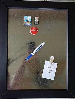 Farmhouse White Memo Board with Magnet, 14x19