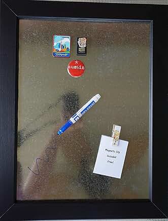 Farmhouse White Memo Board with Magnet, 14x19