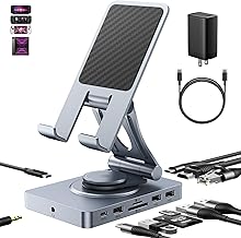 11-in-1 USB C Docking Station with 4K HDMI and SD Card Reader