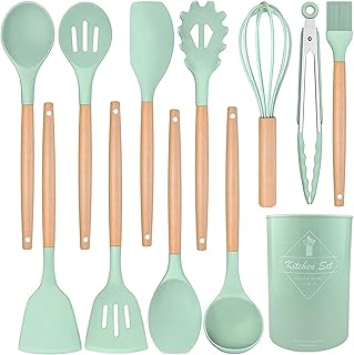 Heat-Resistant Silicone Kitchen Utensil Set