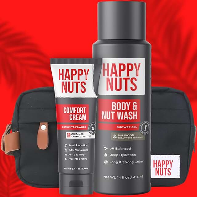Starter Pack with Deodorant, Body Wash, and Toiletry Bag