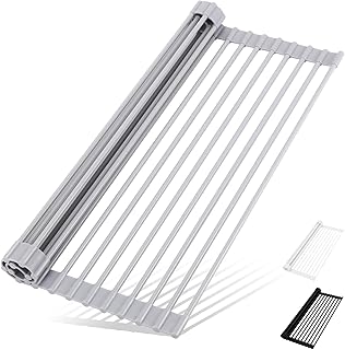 Foldable Over-Sink Dish Drying Rack, 20.5" x 13"