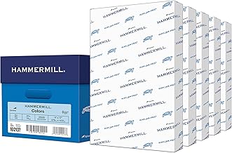 Blue 20 lb 11x17 Colored Printer Paper, 2,500 Sheets